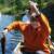 Jordan with his first smallmouth.  This was probably the best day of fishing we had.  We ended up portaging and paddling about 10-12 miles round trip in an attempt to find some decent fishing.