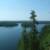 A pic from the top again.  That island campsite between the trees, is were we were camped.  A GREAT site.