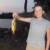 Is that.................a FISH?????  Katie with a smallie caught from the shore at our 3rd bay campsite.