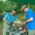 Geo and Eddie blackening some fish for dinner.  We used olive oil on this trip too........That definitely added some flavor.  And I will definitely be taking my table on future trips.  It worked GREAT.