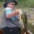 Geo with a nice largemouth.  This was caught in the shallows of North Bay.  I like them just as much as the Smallies.  We found an area where we pounded the largemouth on the beds......BOOM.....
